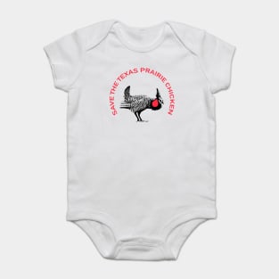 Save The Texas Prairie Chicken Baby Bodysuit